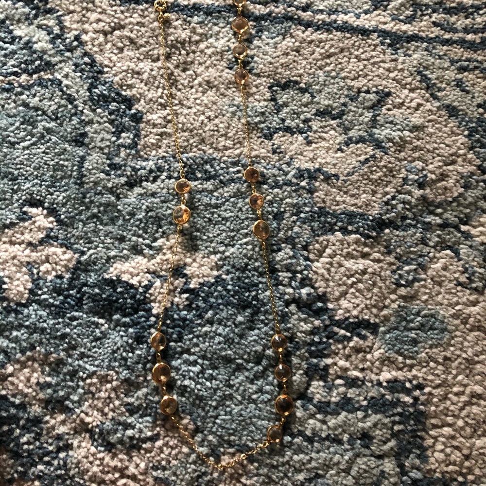 Beautiful JCrew gold necklace EUC